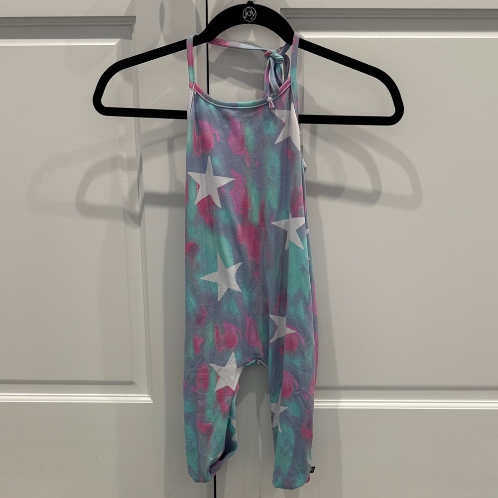 Starry Kids One Piece in Blue and Pink